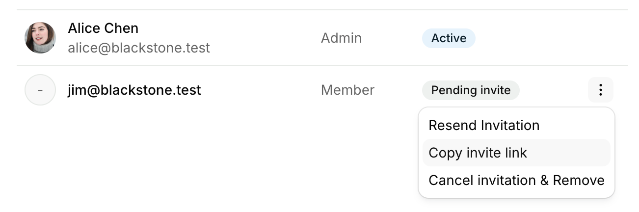 Parachute invite flow